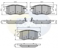 Комплект тормозных колодок COMLINE CBP31519