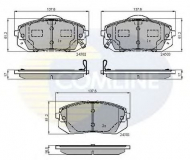 Комплект тормозных колодок COMLINE CBP31768