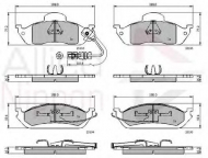 Комплект тормозных колодок COMLINE ADB1911