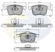 Комплект тормозных колодок COMLINE CBP01593
