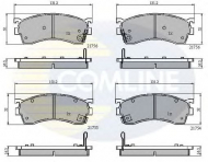 Комплект тормозных колодок COMLINE CBP3326