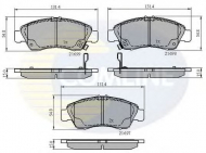 Комплект тормозных колодок COMLINE CBP3556