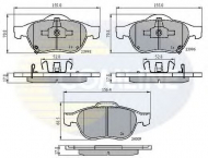 Комплект тормозных колодок COMLINE CBP31249