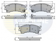 Комплект тормозных колодок COMLINE CBP3823