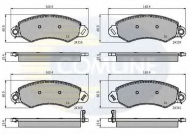 Комплект тормозных колодок COMLINE CBP31544