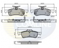Комплект тормозных колодок COMLINE CBP31657