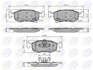 Комплект тормозных колодок COMLINE CBP32104
