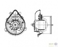 вентилятор HELLA 8EW 009 159-391