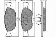 Комплект тормозных колодок SPIDAN 32794