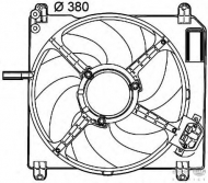 Вентилятор HELLA 8EW 351 039-521