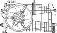 Вентилятор HELLA 8EW 351 039-591