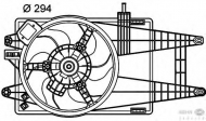 Вентилятор HELLA 8EW 351 039-661