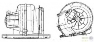 вентилятор HELLA 8EW 351 041-231