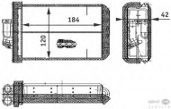 Теплообменник HELLA 8FH 351 312-781