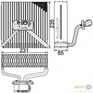 Испаритель HELLA 8FV 351 330-151