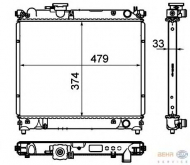 Теплообменник HELLA 8MK 376 716-411