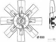 Вентилятор HELLA 8MV 376 728-101