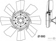 Вентилятор HELLA 8MV 376 730-121