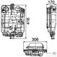 Резервуар HELLA 8MA 376 753-781