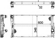 Теплообменник HELLA 8MK 376 754-021
