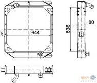 Теплообменник HELLA 8MK 376 774-561