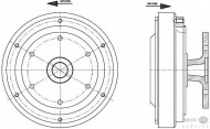Сцепление HELLA 8MV 376 791-261