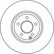 Тормозной диск HELLA 8DD 355 114-241
