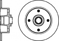 Тормозной диск HELLA 8DD 355 100-101