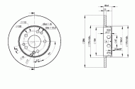 Тормозной диск ICER 78BD7210