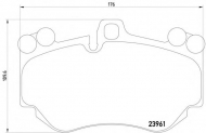 Комплект тормозных колодок PAGID T1414