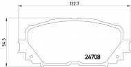 Комплект тормозных колодок PAGID T1764