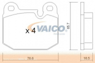 Комплект тормозных колодок VAICO V20-8120