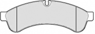 Комплект тормозных колодок QH Benelux BP1673