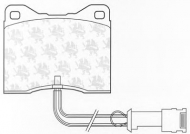 Комплект тормозных колодок QH Benelux BP652