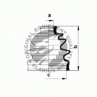Комплект пыльника QH Benelux QJB267