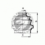 Комплект пыльника QH Benelux QJB122
