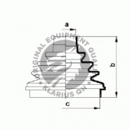 Комплект пыльника QH Benelux QJB2722