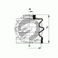 Комплект пыльника QH Benelux QJB2658