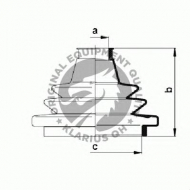 Комплект пыльника QH Benelux QJB830