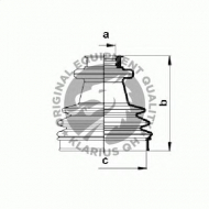 Комплект пыльника QH Benelux QJB198