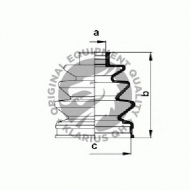 Комплект пыльника QH Benelux QJB847