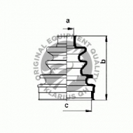 Комплект пыльника QH Benelux QJB377