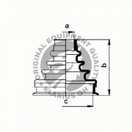 Комплект пыльника QH Benelux QJB120
