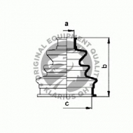 Комплект пыльника QH Benelux QJB119