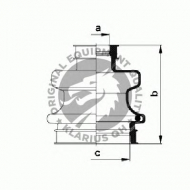 Комплект пыльника QH Benelux QJB601