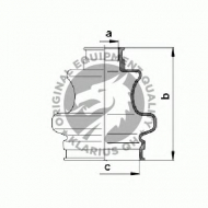 Комплект пыльника QH Benelux QJB907