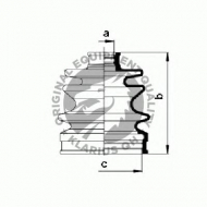 Комплект пыльника QH Benelux QJB921
