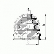 Комплект пыльника QH Benelux QJB476
