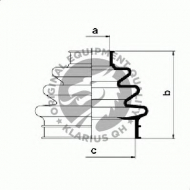 Комплект пыльника QH Benelux QJB936
