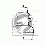 Комплект пыльника QH Benelux QJB779